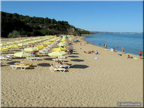 Secteur de plage textile