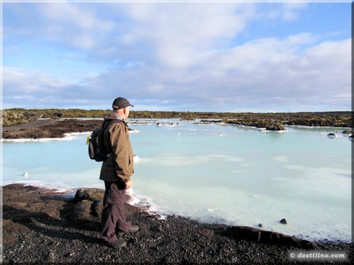 Le site extérieur au Blue Lagoon