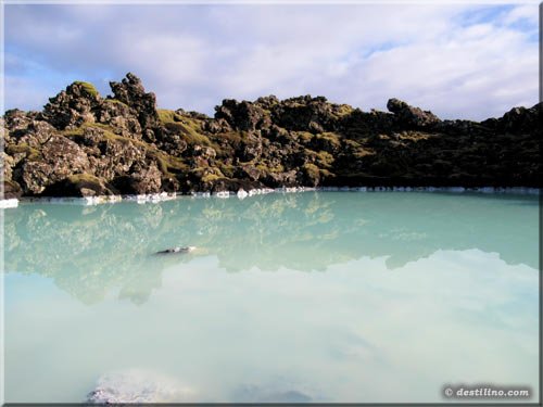 Le site extérieur au Blue Lagoon