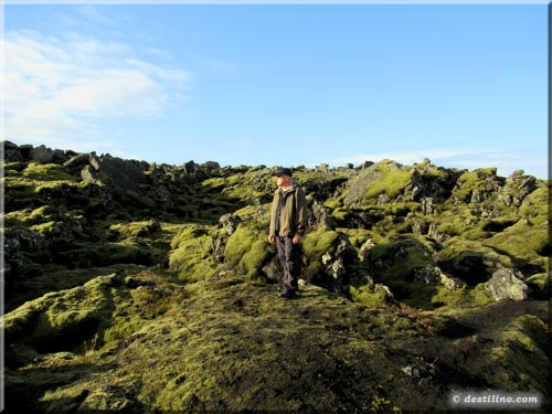 Le site extérieur au Blue Lagoon