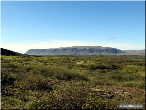 Paysage de l'Islande