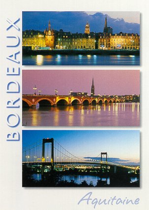 Carte postale de Bordeaux 