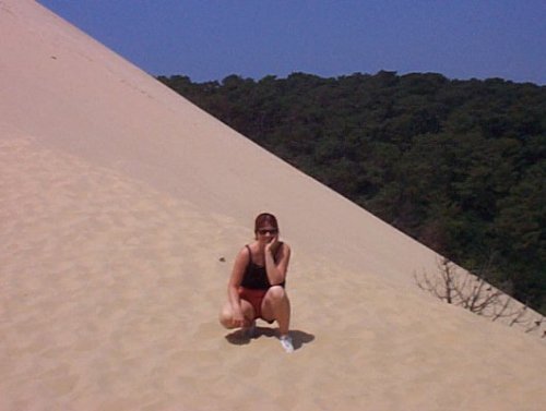 Au bas de la dune du côté de la forêt 