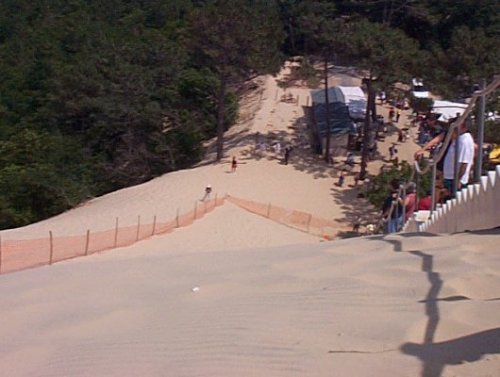 La descente à pied 