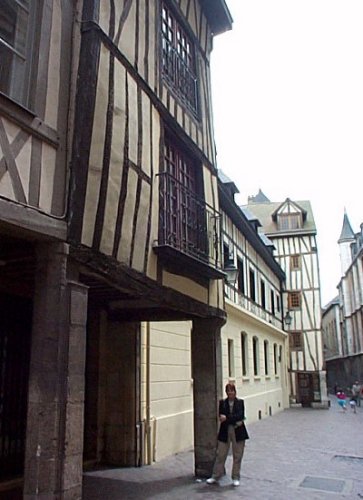 Maison à colombage 