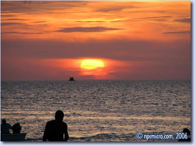 Coucher de soleil