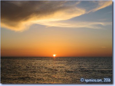 Coucher de soleil
