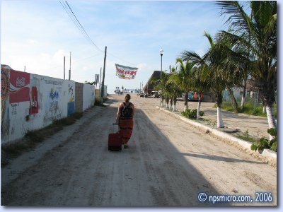 Village — retour vers marina