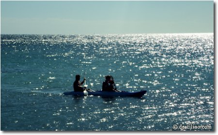 Kayak disponible sur place