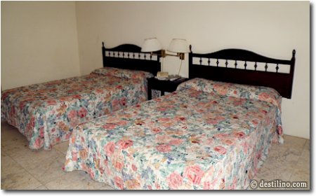 Intérieur de la chambre, bungalow #12 