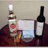 Sunwing VIP Bonus, une bouteille de rhum blanc et un vin de Soroa (cubain) 