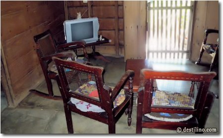 La salon de la casa