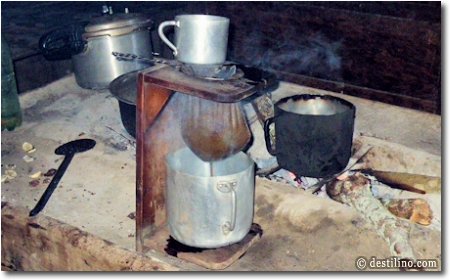 Un délicieux café cubain préparé à l'ancienne