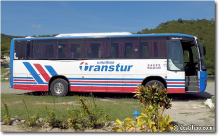 Notre autobus pour cette excursion d'environ trois heures (7 CUC/pers.)
