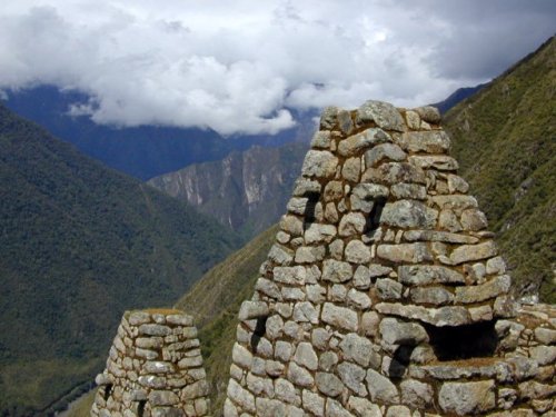 Sur les ruines de Winay Wayna 