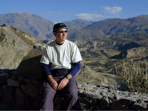 Vue sur la vallée de Colca et ses innombrables terrasses. 
