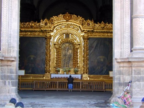 Un des nombreux hotels de la Cathédrale de Cusco 