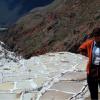 Les centaines de bain des salines de Maras 