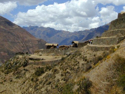 Une partie des ruines de Pisac 