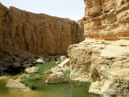 Balade en 4x4. La chute de Tamaghza. Superbe!