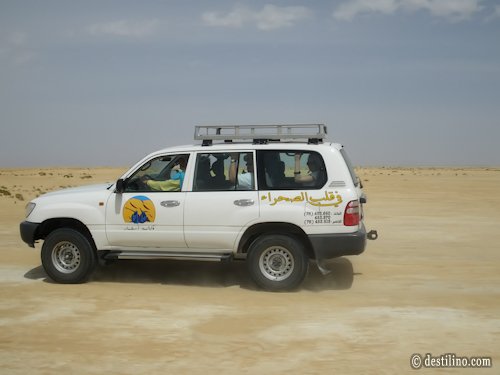 Balade en 4x4 dans le désert