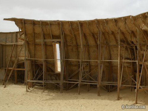 Visite du site du tournage de Star Wars à Onk Ejme. L'envers du décor!