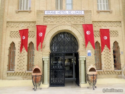 Tozeur. Diner à l'hôtel Oasis Tozeur
