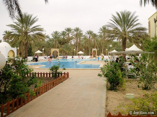 Tozeur. Diner à l'hôtel Oasis Tozeur