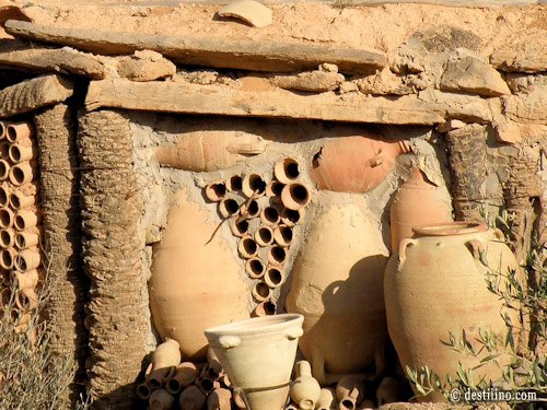 Visite de l'île de Djerba. Guellela et ses poteries