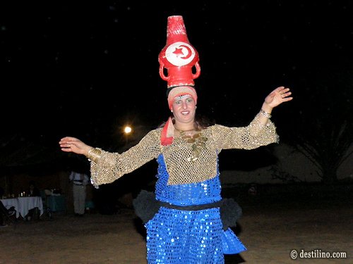 Douz. Souper spectacle de folklore berbère
