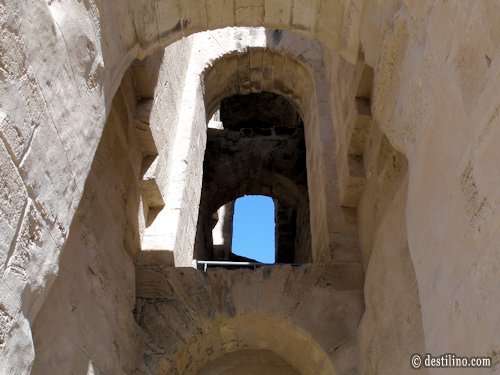 Visite de l'amphithéatre romain El Jem