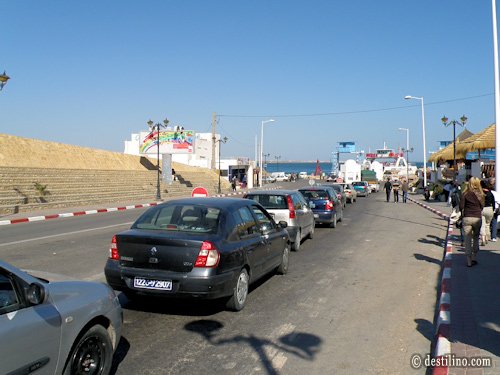 Traversier vers l'ile de Djerba