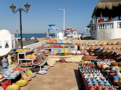 Traversier vers l'ile de Djerba