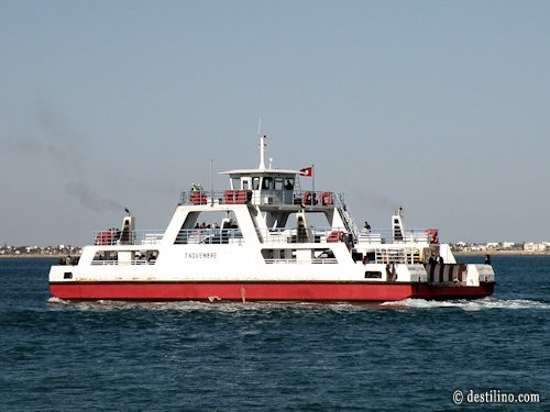 Traversier vers l'ile de Djerba