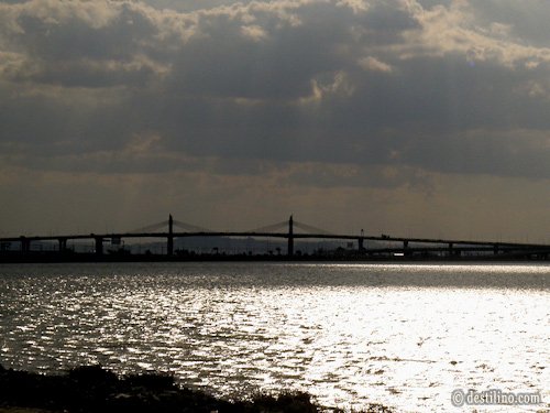 En route vers Tunis, le tout nouveau pont