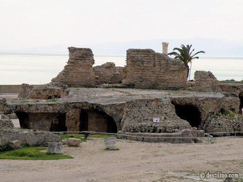 Carthage, les thermes d'Anthonin