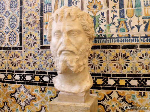Musée Bardo Buste de l'empereur Septime Severe