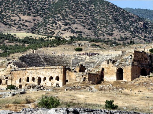 Théatre de Hierapolis. Construit sous l'empereur Hadrian