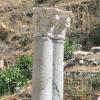 Les colonnes doubles. Un effet de profondeur