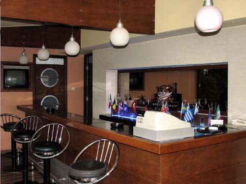 Bar à l'étage supérieure