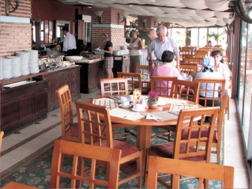 Resto à l'étage supérieure