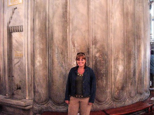 Une idée de la dimension des colonnes